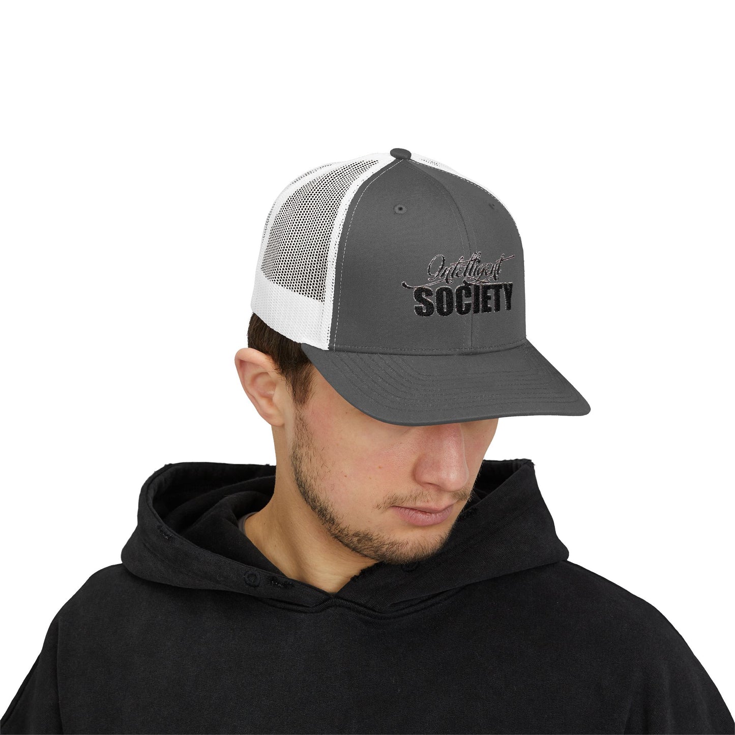 Intelligent Society Snapback Trucker Cap