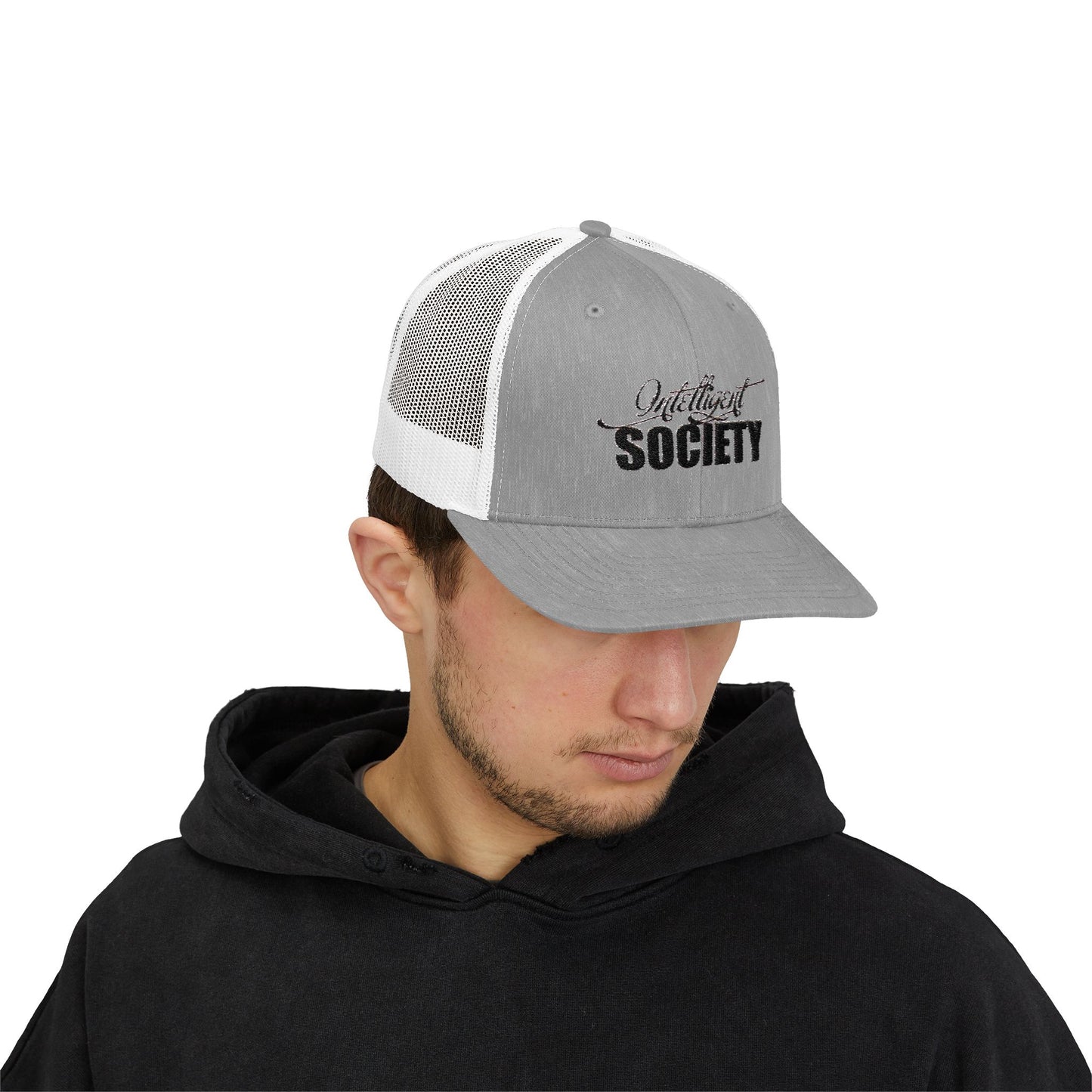 Intelligent Society Snapback Trucker Cap