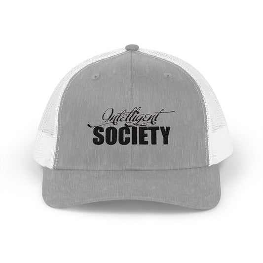 Intelligent Society Snapback Trucker Cap